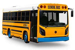 2023 Lion Electric LionA All-electric Type A School Bus - 168 kWh
